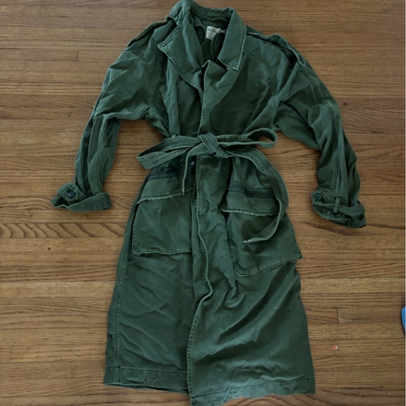 We the Free Green Jacket - Picture 1 of 4